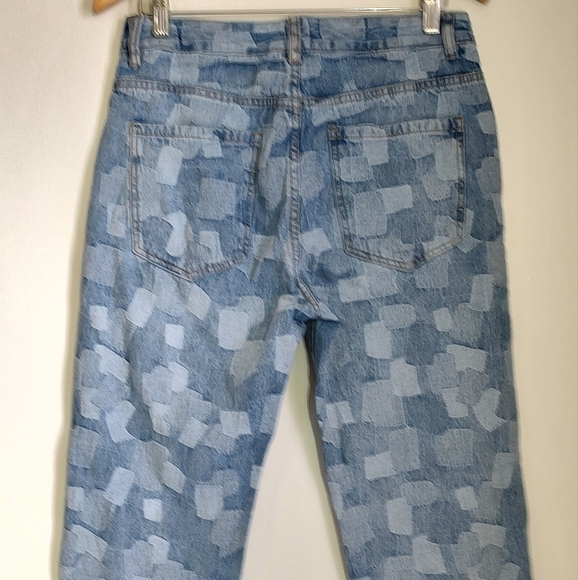 SheIn Stylish Patchwork Fashion Denim Jeans - Picture 5 of 11